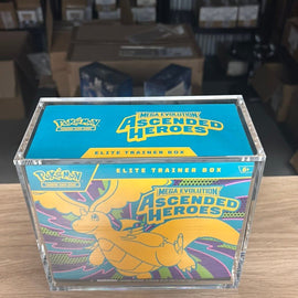 Pokémon Mega Evolution Ascended Heroes – Elite Trainer Box med akrylskydd – bild 5