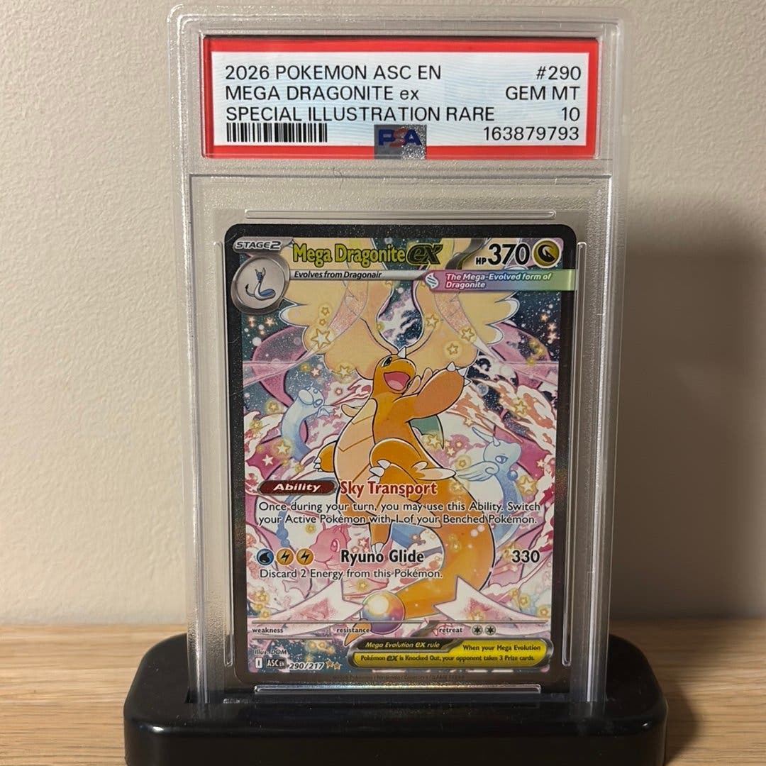 Pokémon Mega Dragonite ex #290 – Ascended Heroes – PSA 10 – bild 1