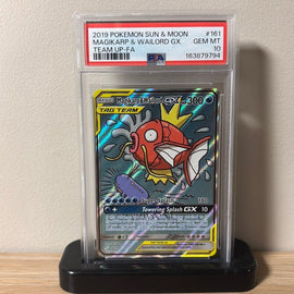 Pokémon Magikarp & Wailord-GX #161 – Team Up – PSA 10 – bild 1