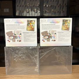 Pokémon Scarlet & Violet Prismatic Evolutions – 2 st Elite Trainer Box med akrylskydd – bild 2